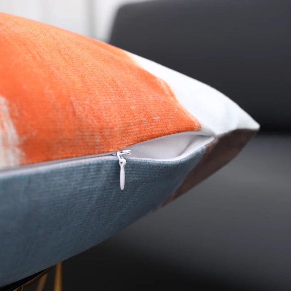 ABSTRACT ART THROW PILLOW COVERS - Picture 6 of 8